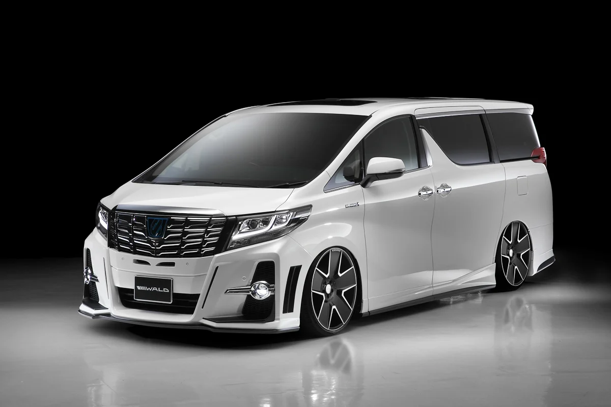 ชุดแต่ง TOYOTA ALPHARD ALL WALD Japan สปอร์ตไลน์ BUMPER TYPE ภาพ 3