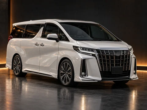 ชุดแต่ง Toyota Alphard AH30 2018 2021 แปลงหน้า A40 2025 ตัดต่อข้าง – ภาพที่ 3