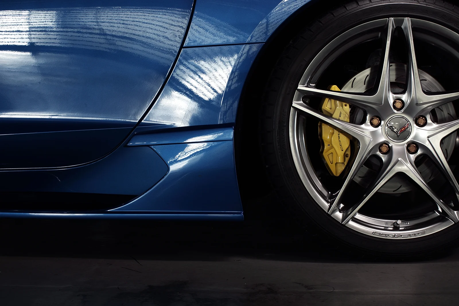 ชุดแต่ง CHEVROLET CORVETTE C7 2014.04~Rowen Japan ภาพ 6