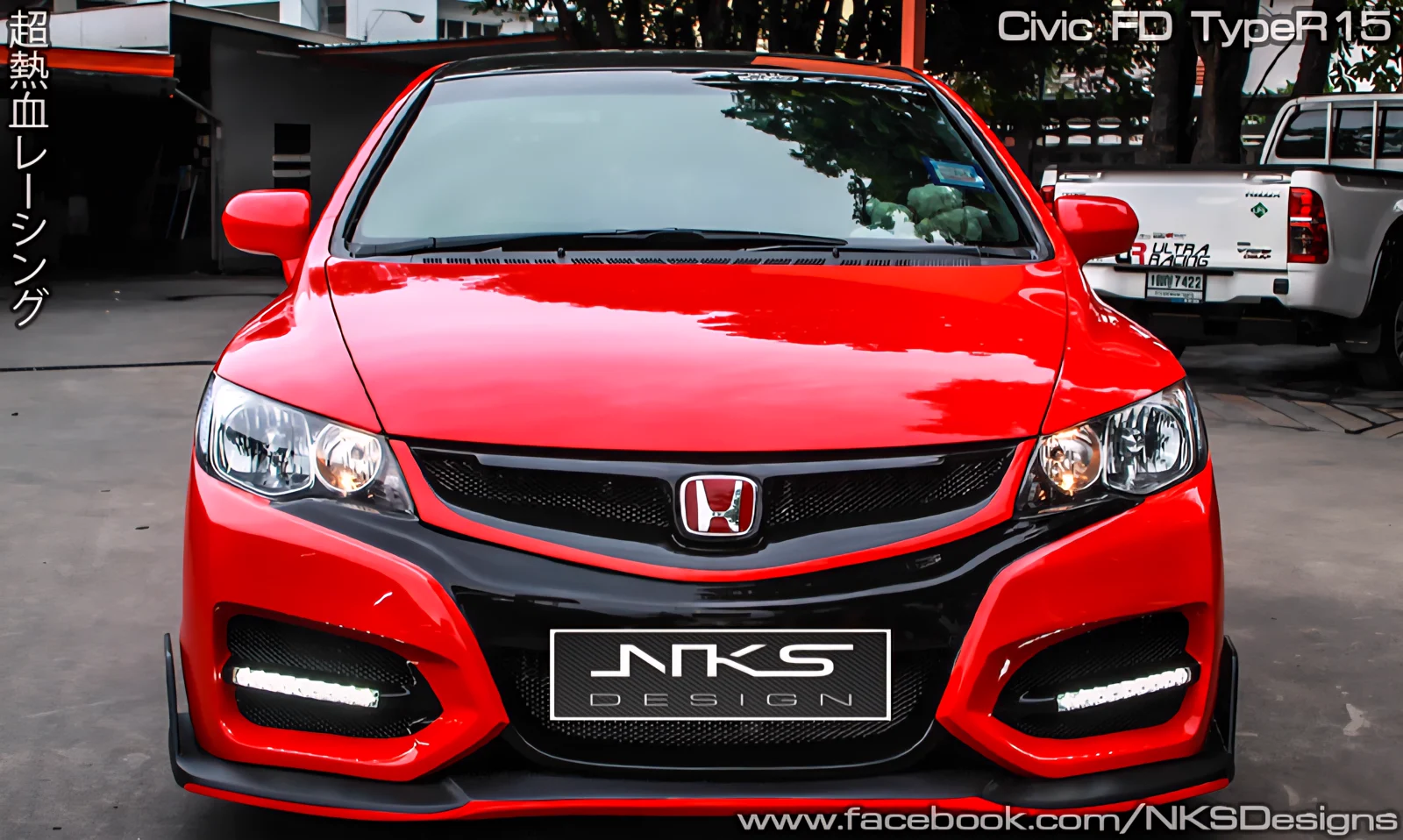 รูปชุดแต่ง ชุดแต่ง Honda Civic FD 06 11 Type R15 ภาพที่ 13