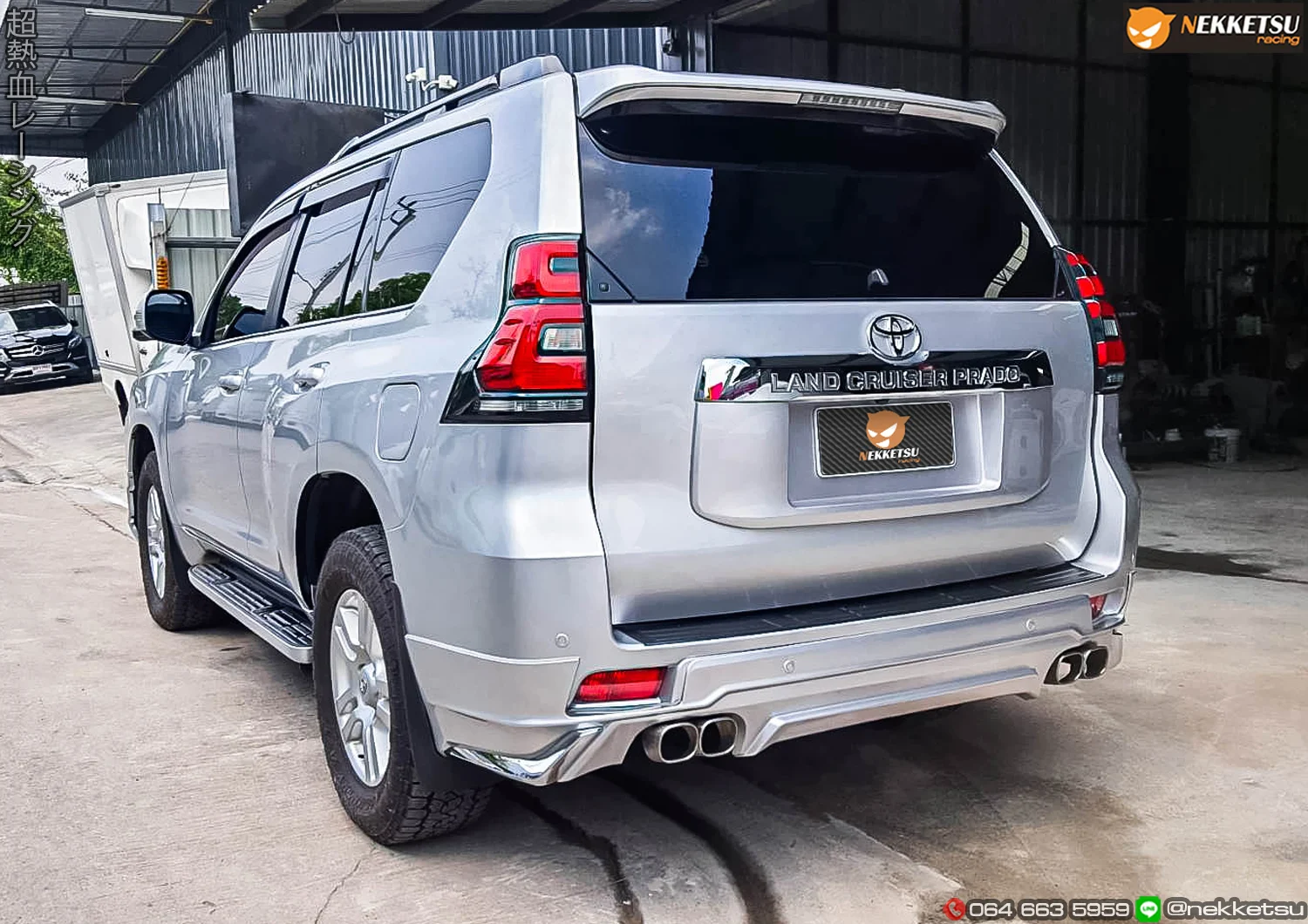 รูปชุดแต่ง ชุดแต่ง TOYOTA PRADO 2014 2017 เปลี่ยนเป็น 2018 Modellista 2018 ภาพที่ 5
