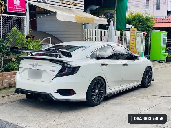 ภาพประกอบชิ้นส่วนและองค์ประกอบการแต่ง Honda Civic FC
