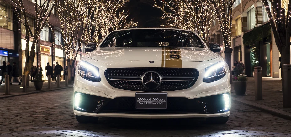 ชุดแต่ง MERCEDES-BENZ S-CLASS COUPE AMG LINE WALD Japan สปอร์ตไลน์ แบล็กไบซัน เอดิชัน ภาพ 15