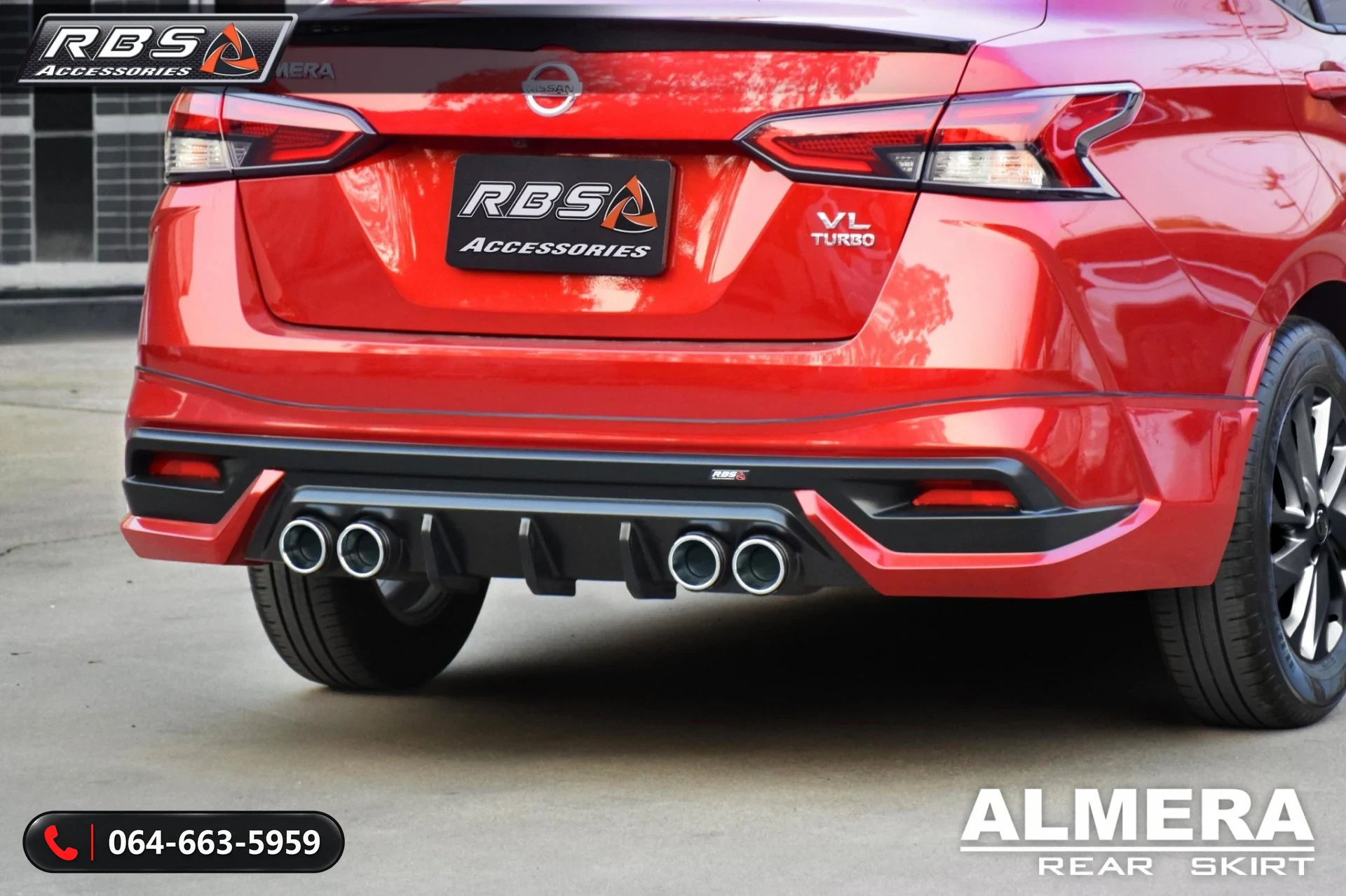 ชุดแต่ง NISSAN ALMERA 2020 IDEO RBS ภาพ 8