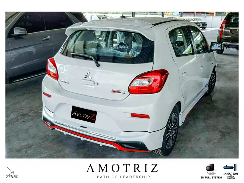 ชุดแต่งมิราจ 2016 Access Body kits - MITSUBISHI Mirage 2016 - UP ชุดแต่งรถ ภาพ 10