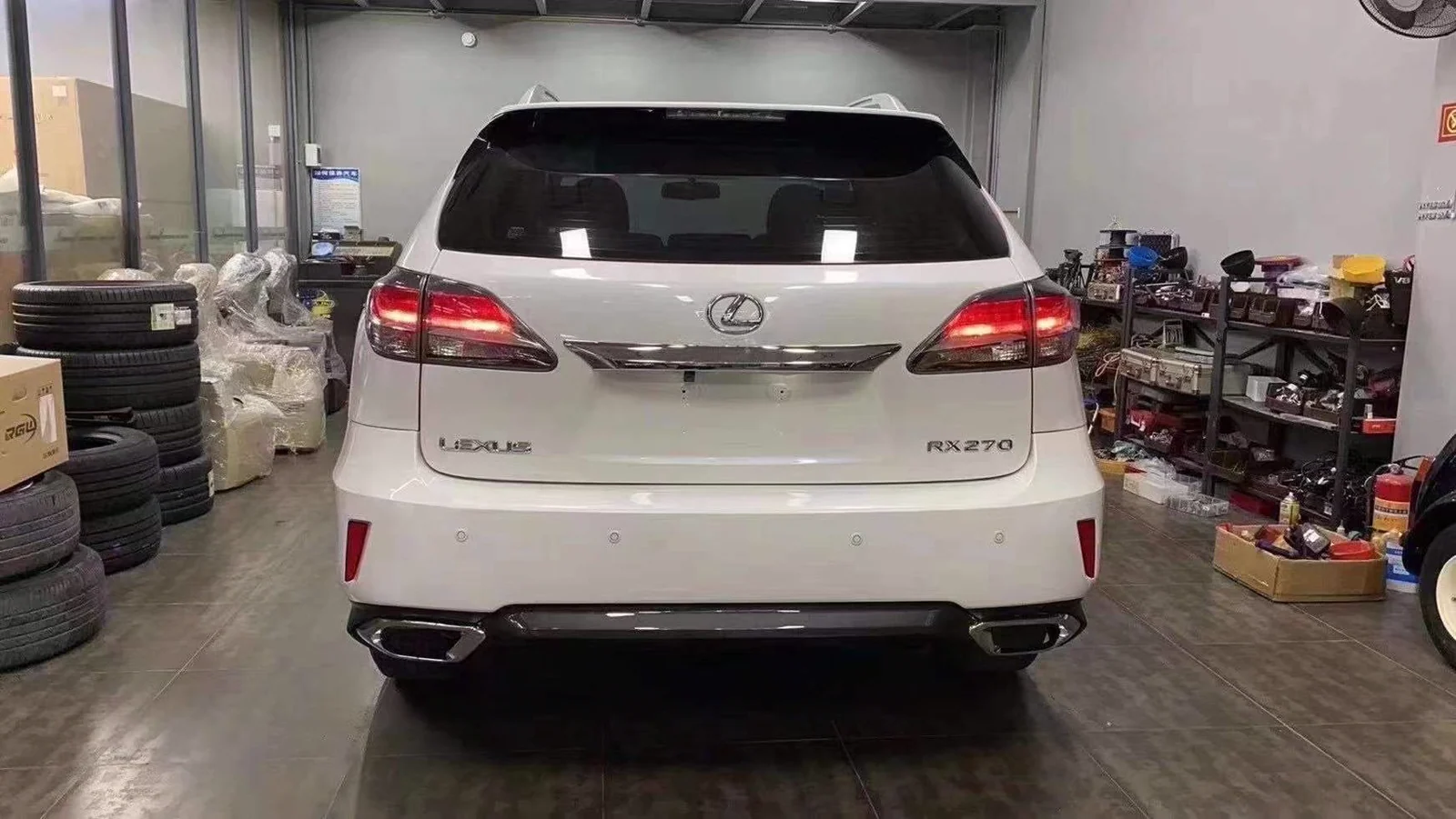 รูปชุดแต่ง ชุดแต่ง Lexus Rx270 และ Rx350 09 15 เป็น 2020 ภาพที่ 12
