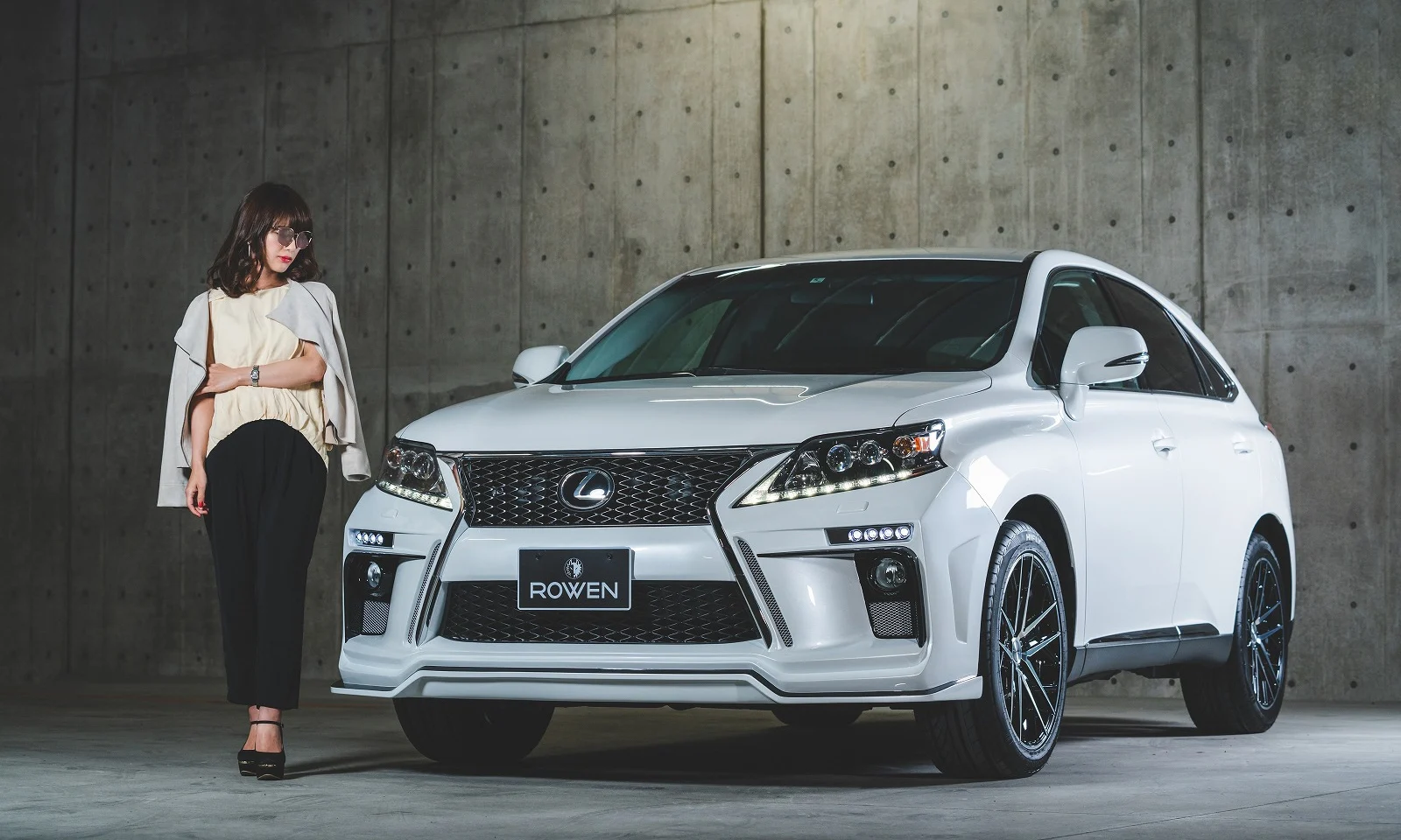 ชุดแต่ง LEXUS RX 450h GYL1#W 2012.4~2015.9 Rowen Japan ภาพ 17