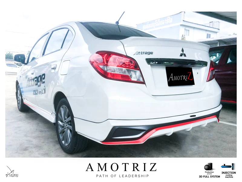 ชุดแต่งแอททราจ 2017 bodykits - MITSUBISHI ชุดแต่งแอททราจ 2017 bodykits ชุดแต่งรถ ภาพ 7