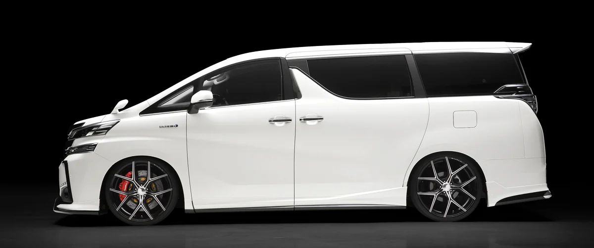 ชุดแต่ง TOYOTA VELLFIRE Z/ZA/ZR WALD Japan สปอร์ตไลน์ HALF TYPE ภาพ 4