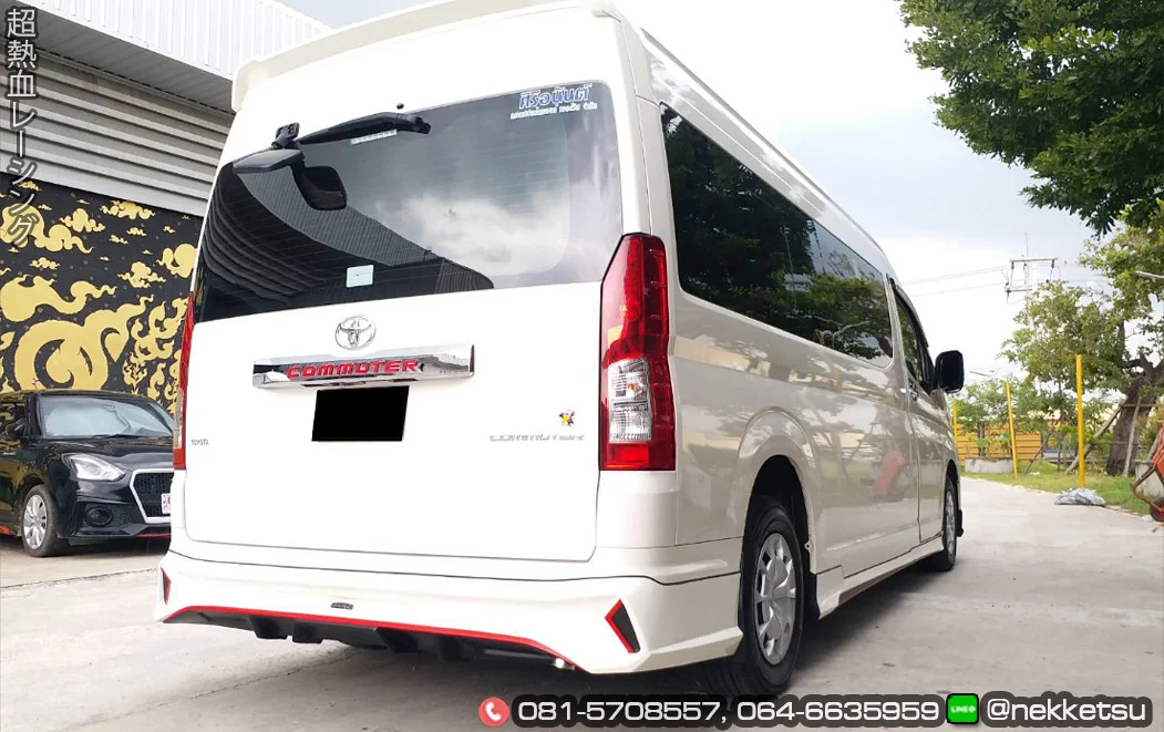 รูปชุดแต่ง ชุดแต่ง TOYOTA Commuter รถตู้ 2019 2025 AMT 2019 V1 ภาพที่ 6