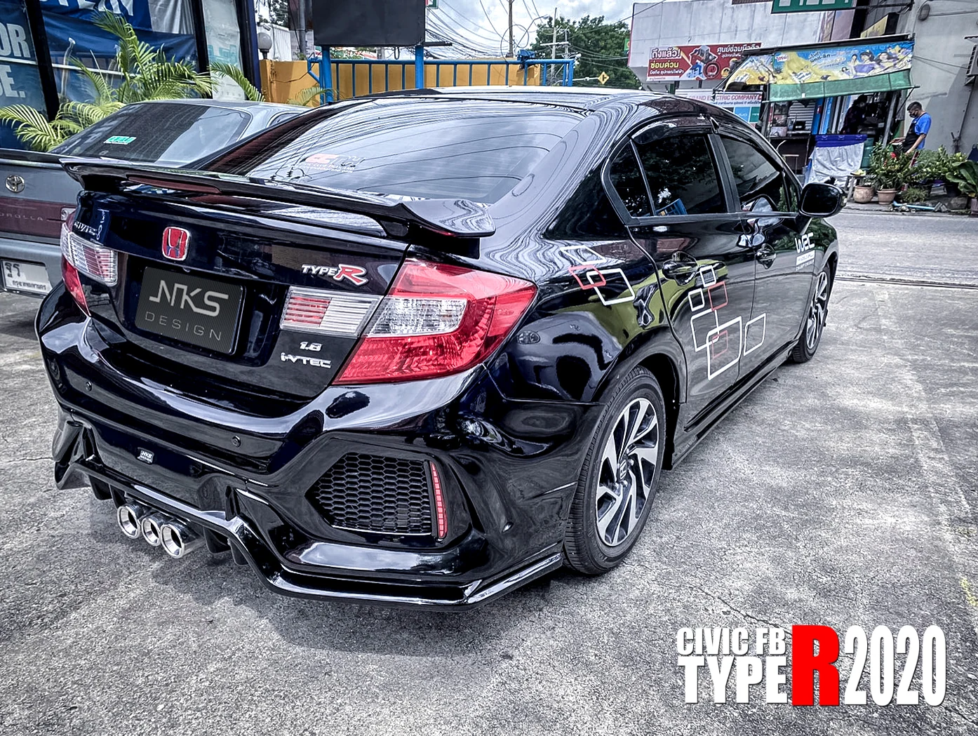 รูปชุดแต่ง ชุดแต่ง Honda Civic FB 12 15 Type R 2020 ภาพที่ 22