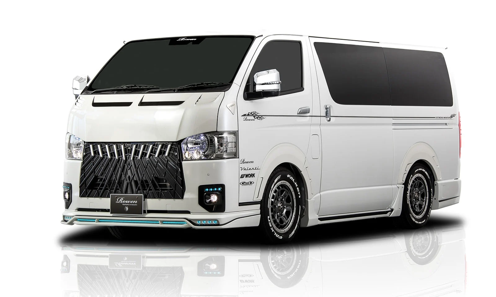 ชุดแต่ง TOYOTA 200HIACE 7 /8 /9 GDH/TRH20# 2022.4/2024.2/2025.06~Rowen Japan ภาพ 1