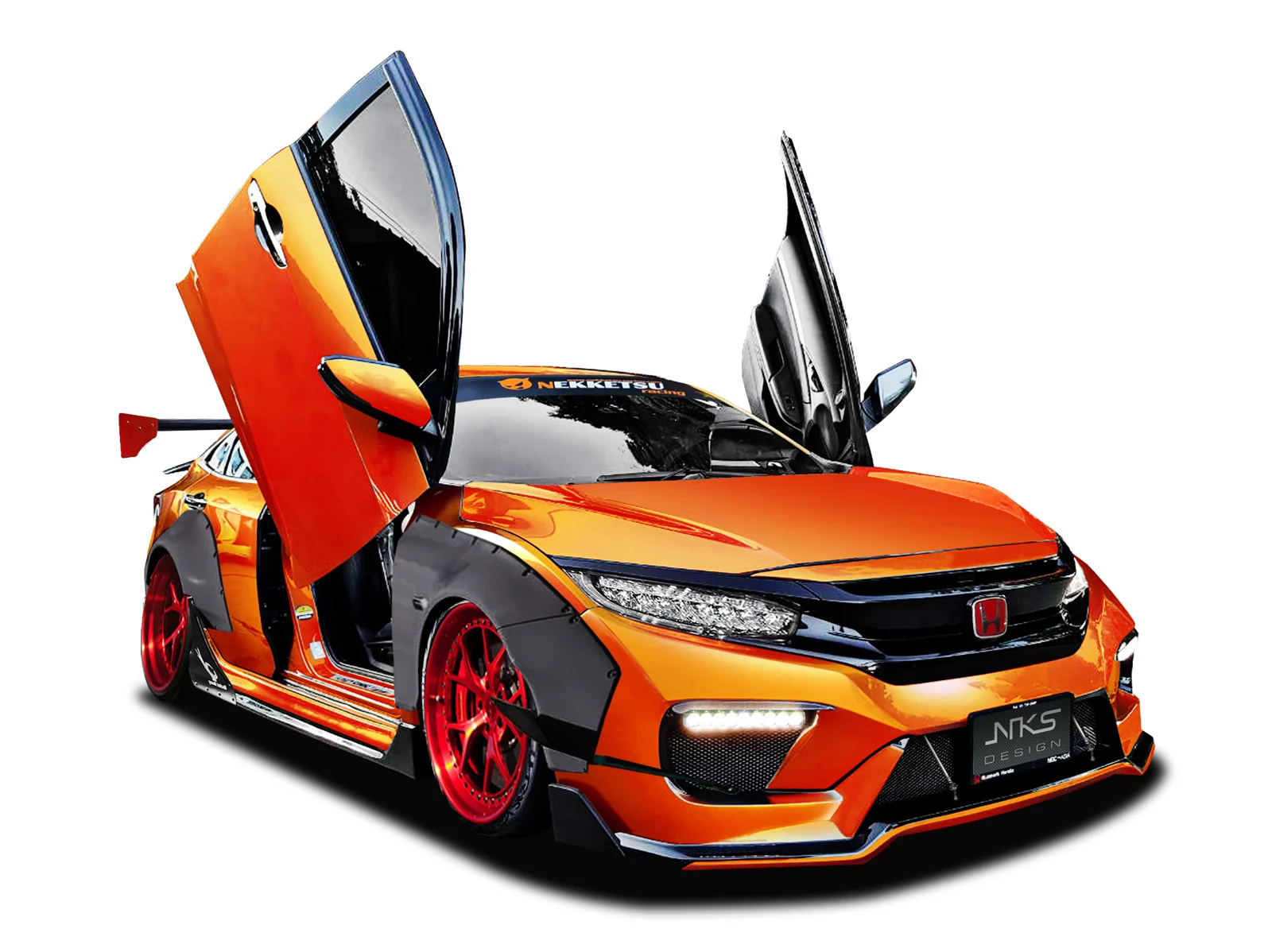 รูปชุดแต่ง ชุดแต่ง Honda Civic FC 16 21 Type X วายบอดี้ ภาพที่ 7