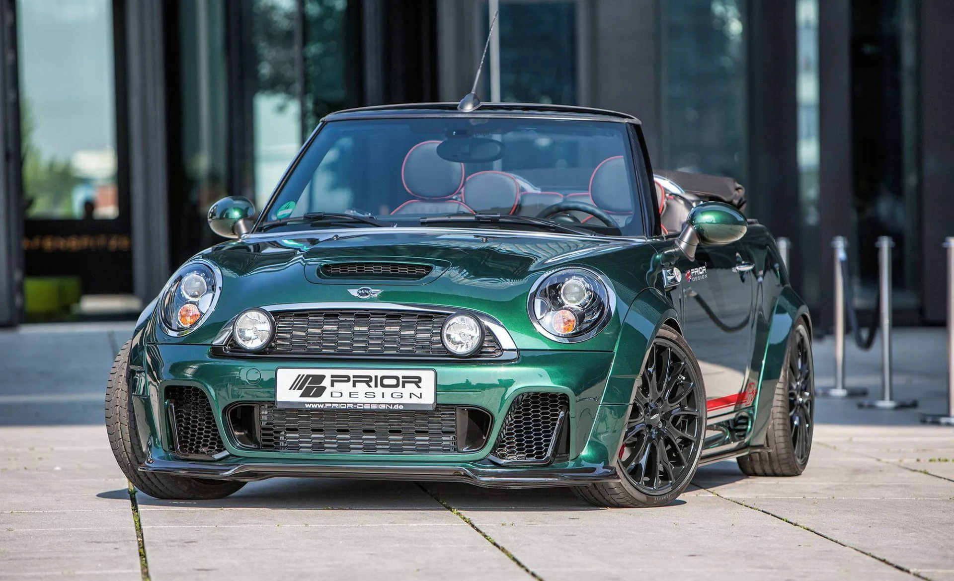 กันชนหน้าพร้อมลิ้นเสริม PD300 Prior Design MINI Cooper R56 ภาพสินค้าที่เลือก