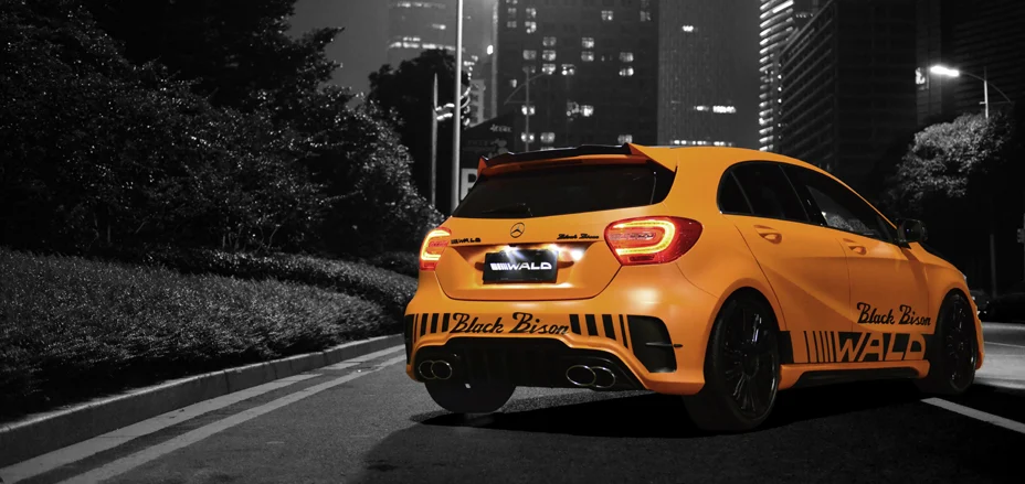 ชุดแต่ง MERCEDES-BENZ A-CLASS WALD Japan สปอร์ตไลน์ แบล็กไบซัน เอดิชัน ภาพ 22