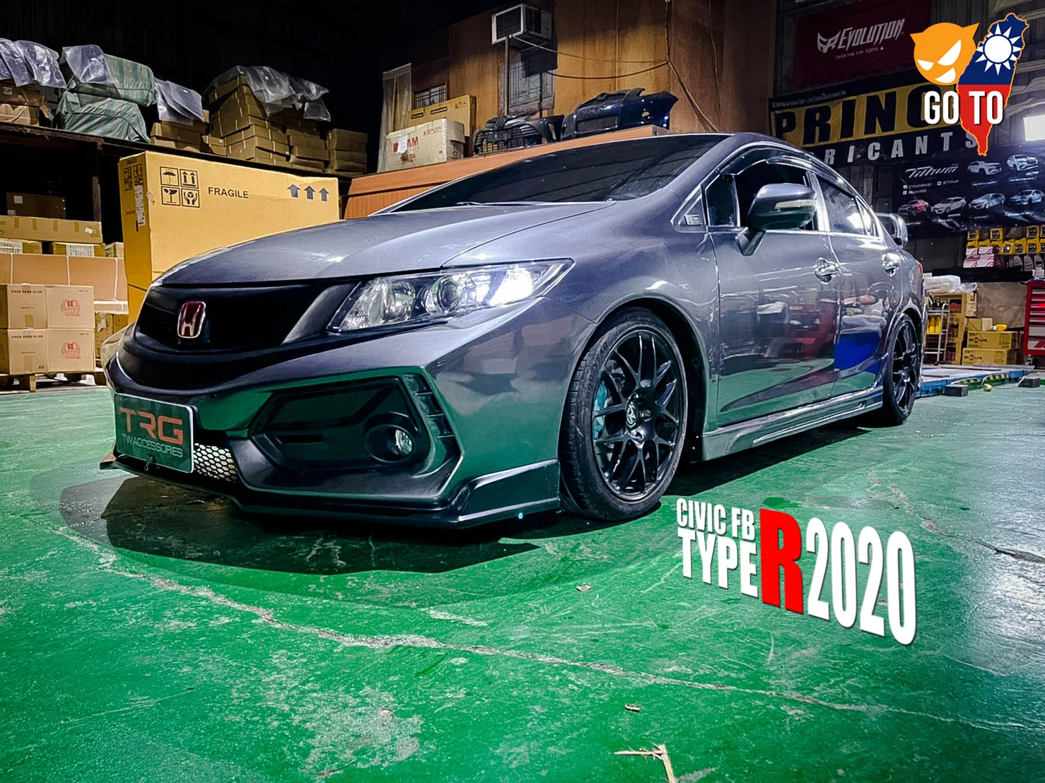 รูปชุดแต่ง ชุดแต่ง Honda Civic FB 12 15 Type R 2020 ภาพที่ 10
