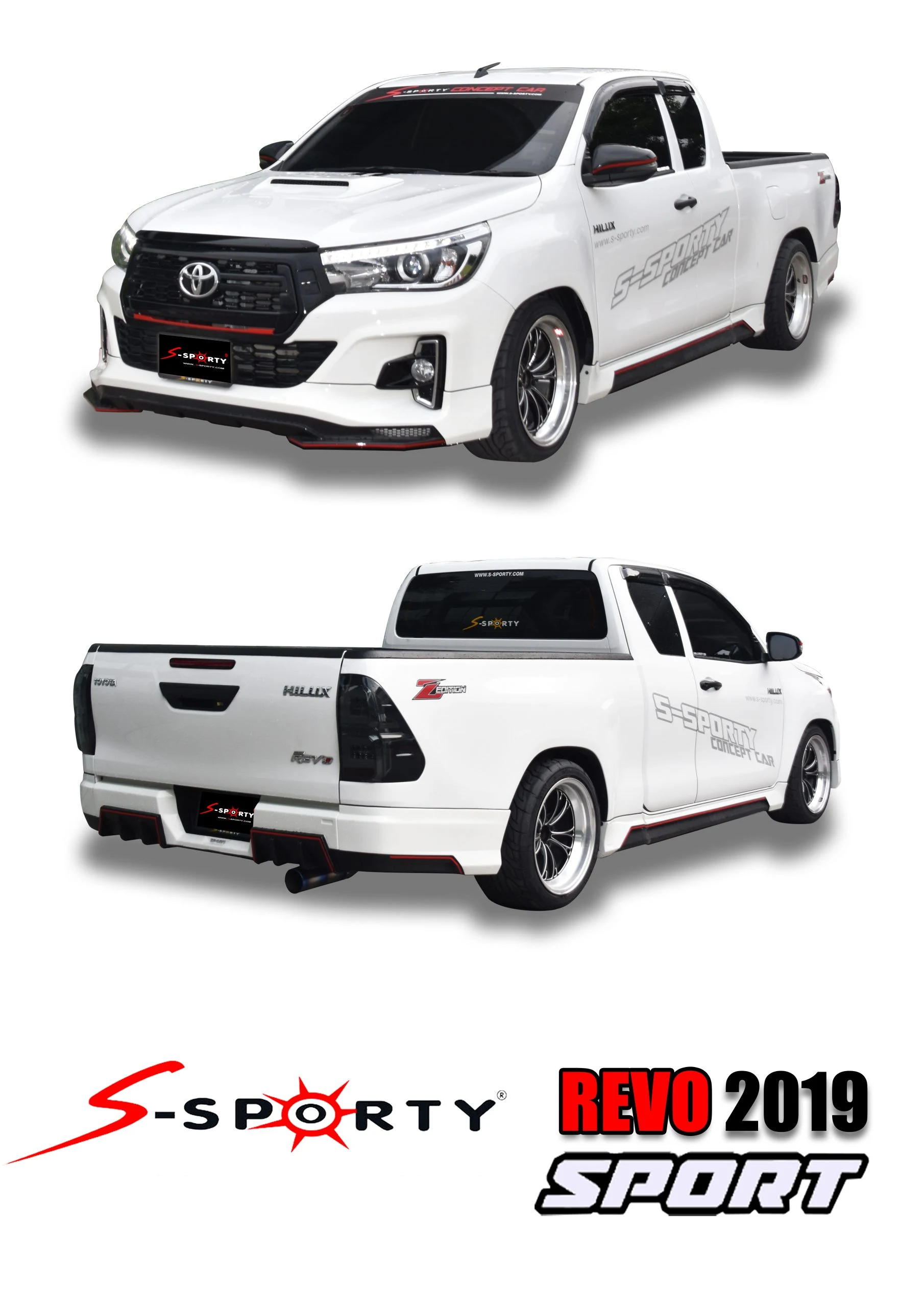 ชุดแต่ง REVO 2019 SPORT ไม่มีโป่ง ภาพสินค้า 1