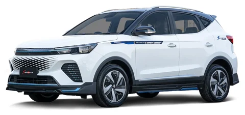 ชุดแต่ง MG VS 2022 – SPORT V ภาพรถเต็มคันมุมหน้าจากต้นทาง S-Sporty