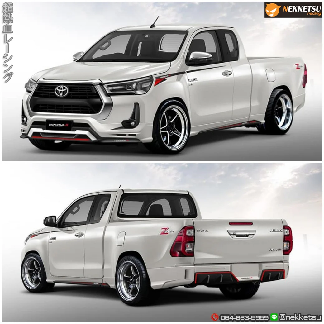 ชุดแต่ง Toyota Hilux Revo 2020 2024 Vazooma Cap