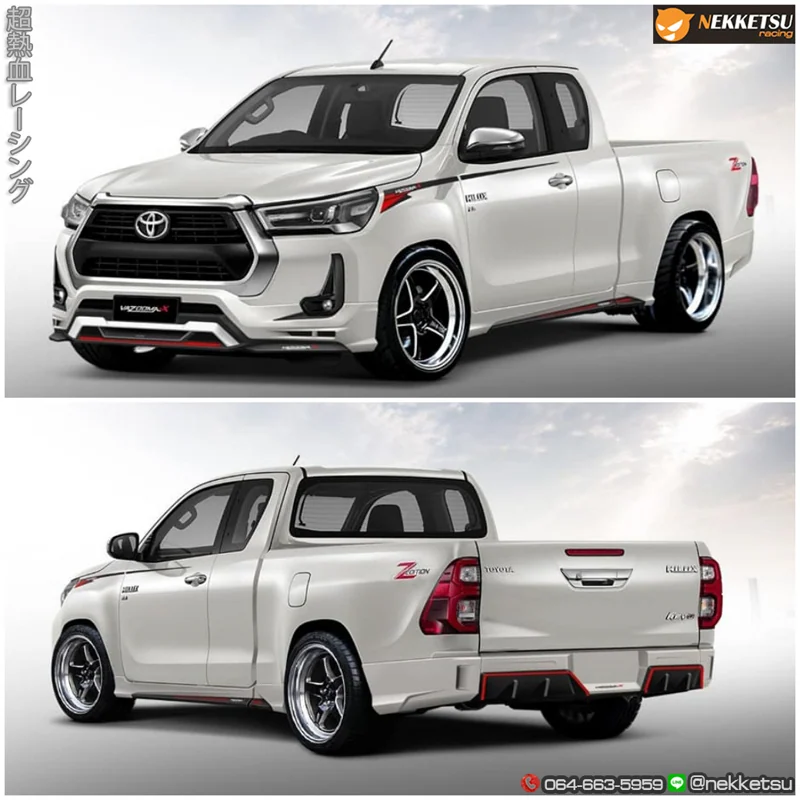รูปชุดแต่ง ชุดแต่ง Toyota Hilux Revo 2020 2024 Vazooma Cap ภาพที่ 1