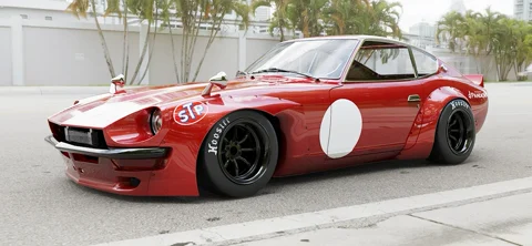 [CFRP] ชุดแต่งไวด์บอดี้ - V1.0 NISSAN 240Z S30 + สปอยเลอร์ทรง Duck Tail Pandem ภาพสินค้า 1