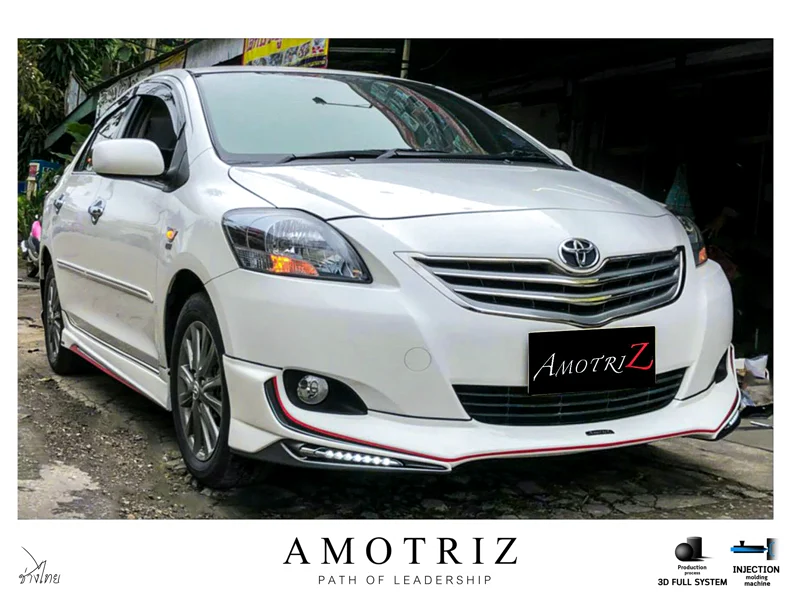 ชุดแต่ง Vios 2007 to 2012 - TOYOTA Vios 2007 TO 2012 ชุดแต่งรถ ภาพ 17