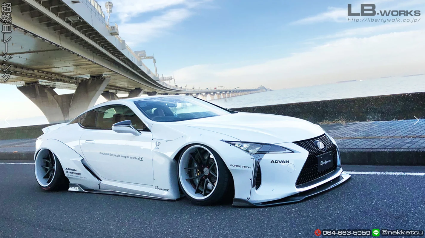 รูปชุดแต่ง ชุดแต่ง Lexus LC500 LB WORK ภาพที่ 1
