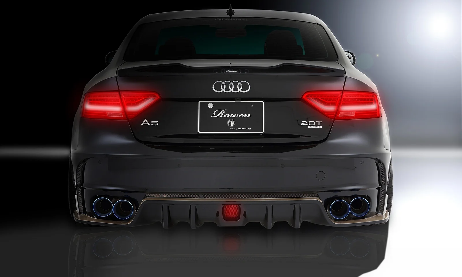 ชุดแต่ง Audi A5 Coupe facelift Half type 8TCDNF/8FCDNF 2012.01~2017.4 Rowen Japan ภาพ 4