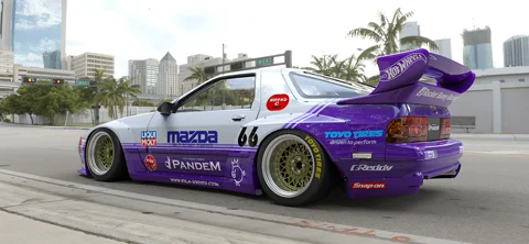 ส่วนต่อวิงท้าย Pandem MAZDA RX-7 FC3S V1.5 ภาพสินค้า 1