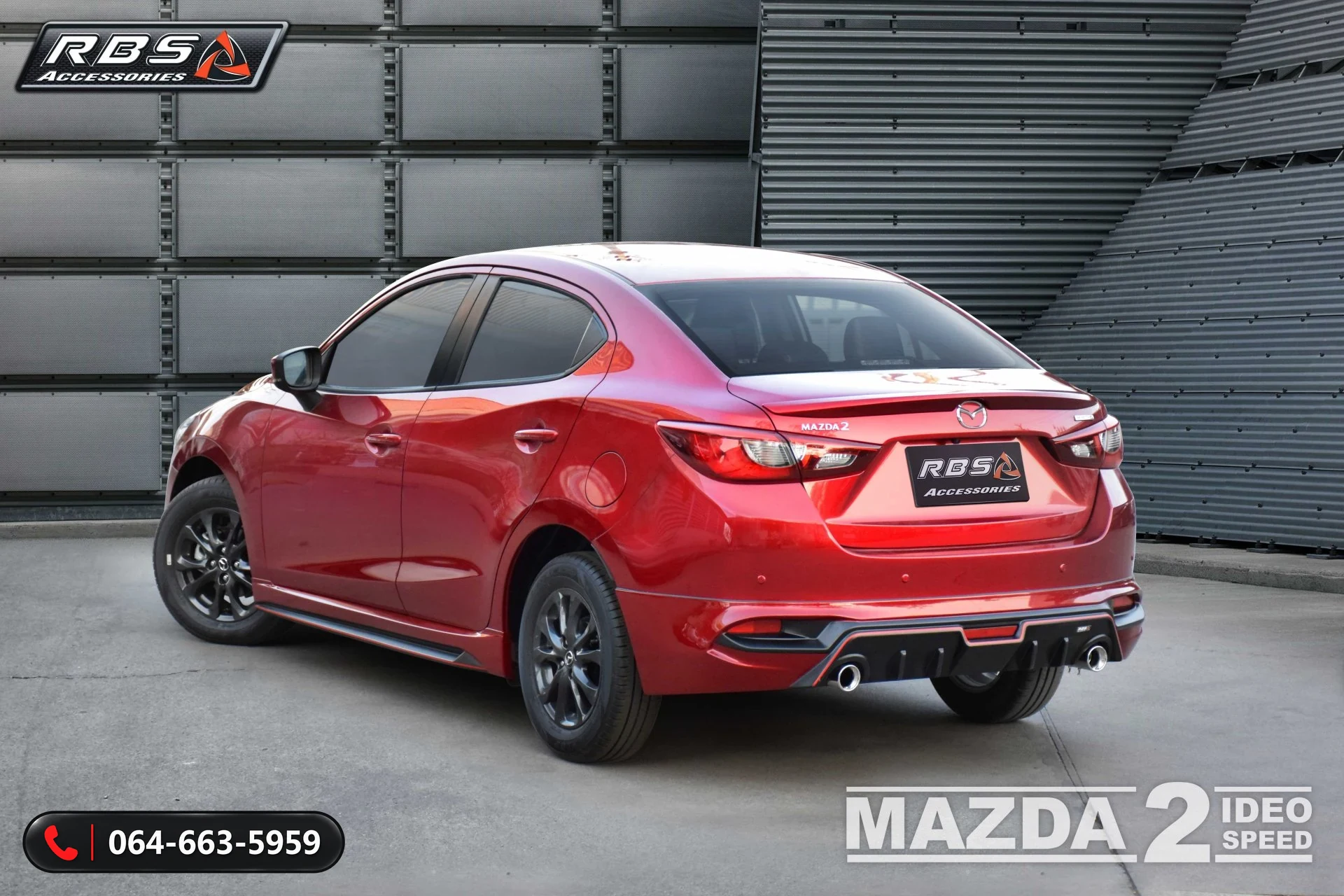 ชุดแต่ง MAZDA 2 MZADA 2 2020 IDEO RBS ภาพ 3