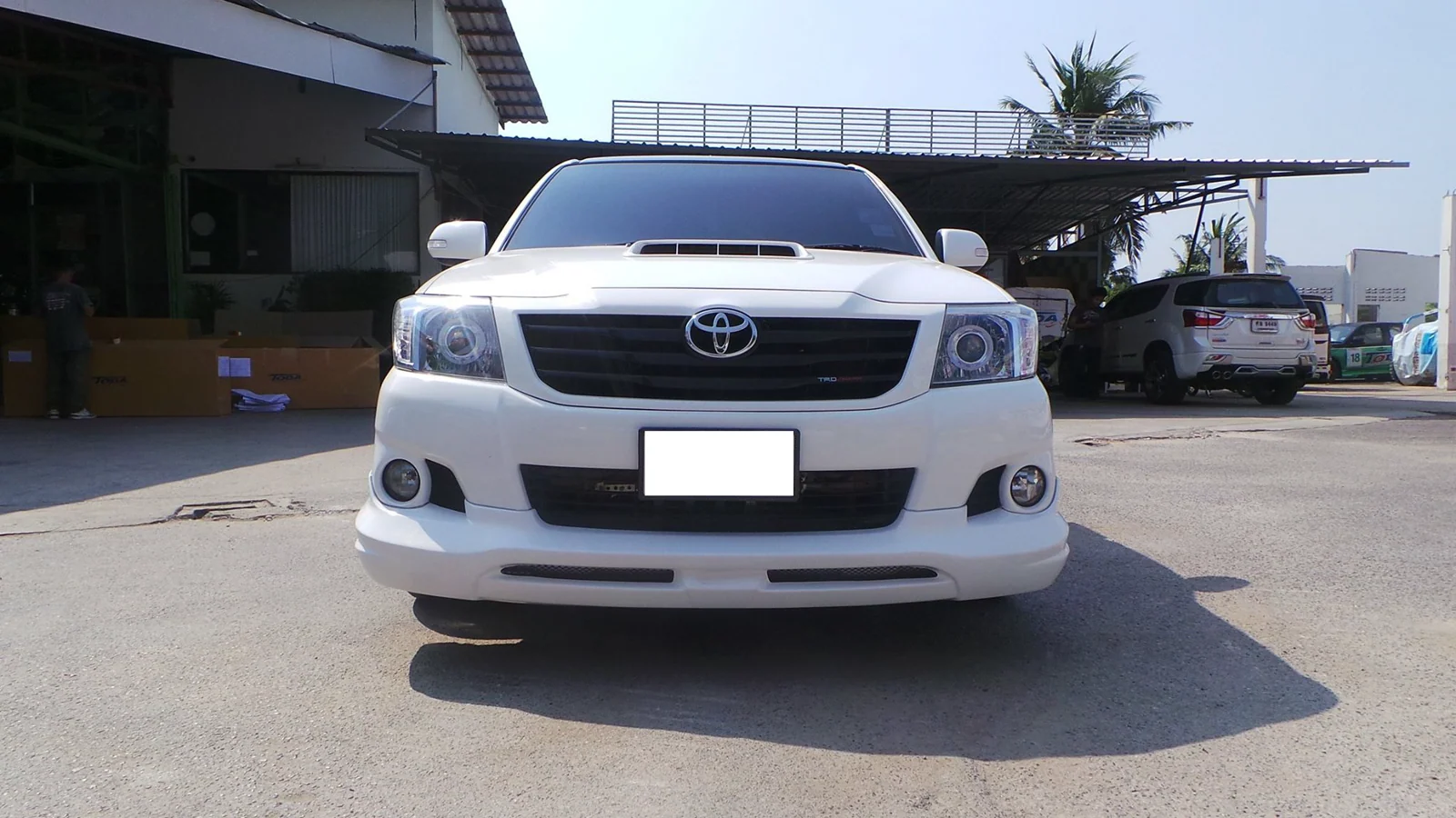 รูปชุดแต่ง ชุดแต่ง Toyota Hilux Vigo 2008 2014 Champ TDS01 ภาพที่ 4