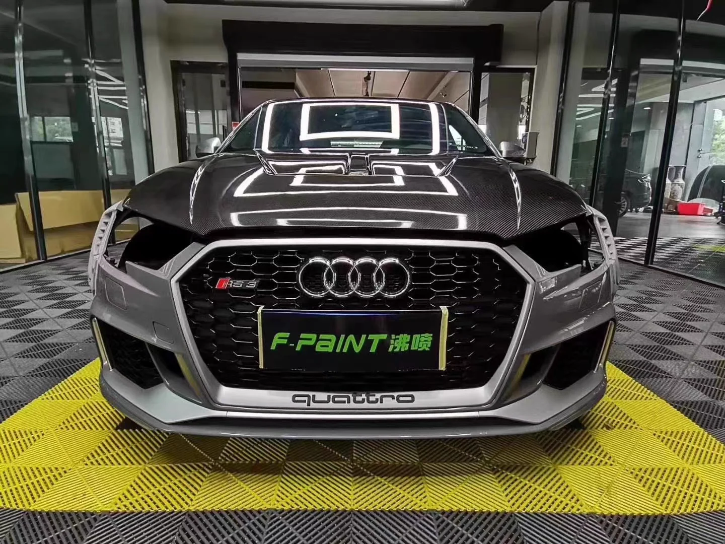 ชุดแต่ง Audi RS3 Wide Body