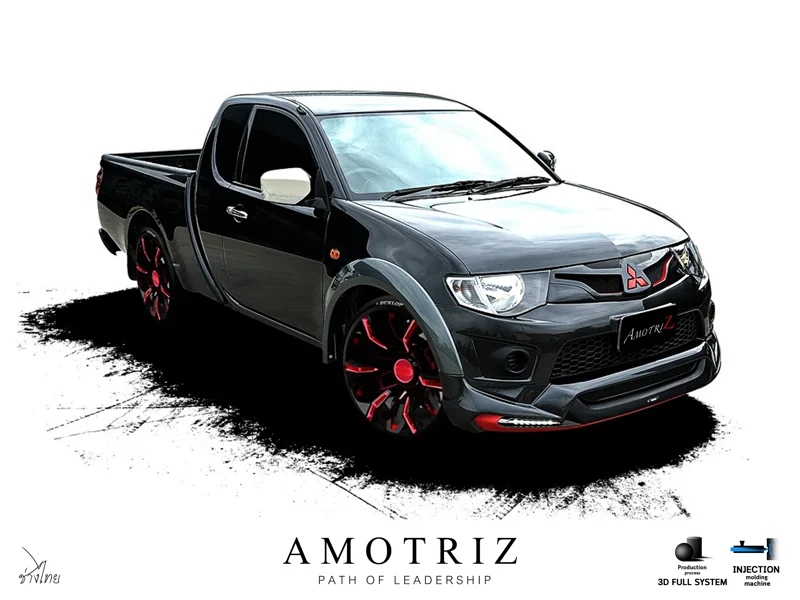 ชุดแต่งไทรทัน 2008 - 2014 by Amotriz - MITSUBISHI TRITON PLUS ชุดแต่งรถ ภาพ 5
