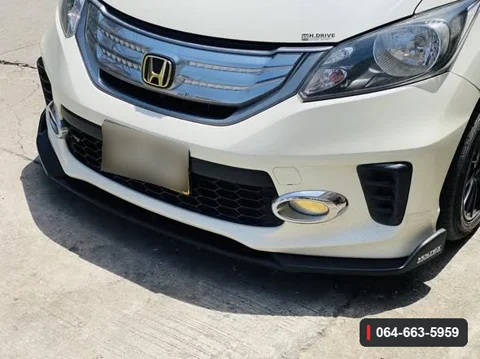 ภาพลิ้นต่อกันชนหน้า Honda Freed GB3 หลังติดตั้ง