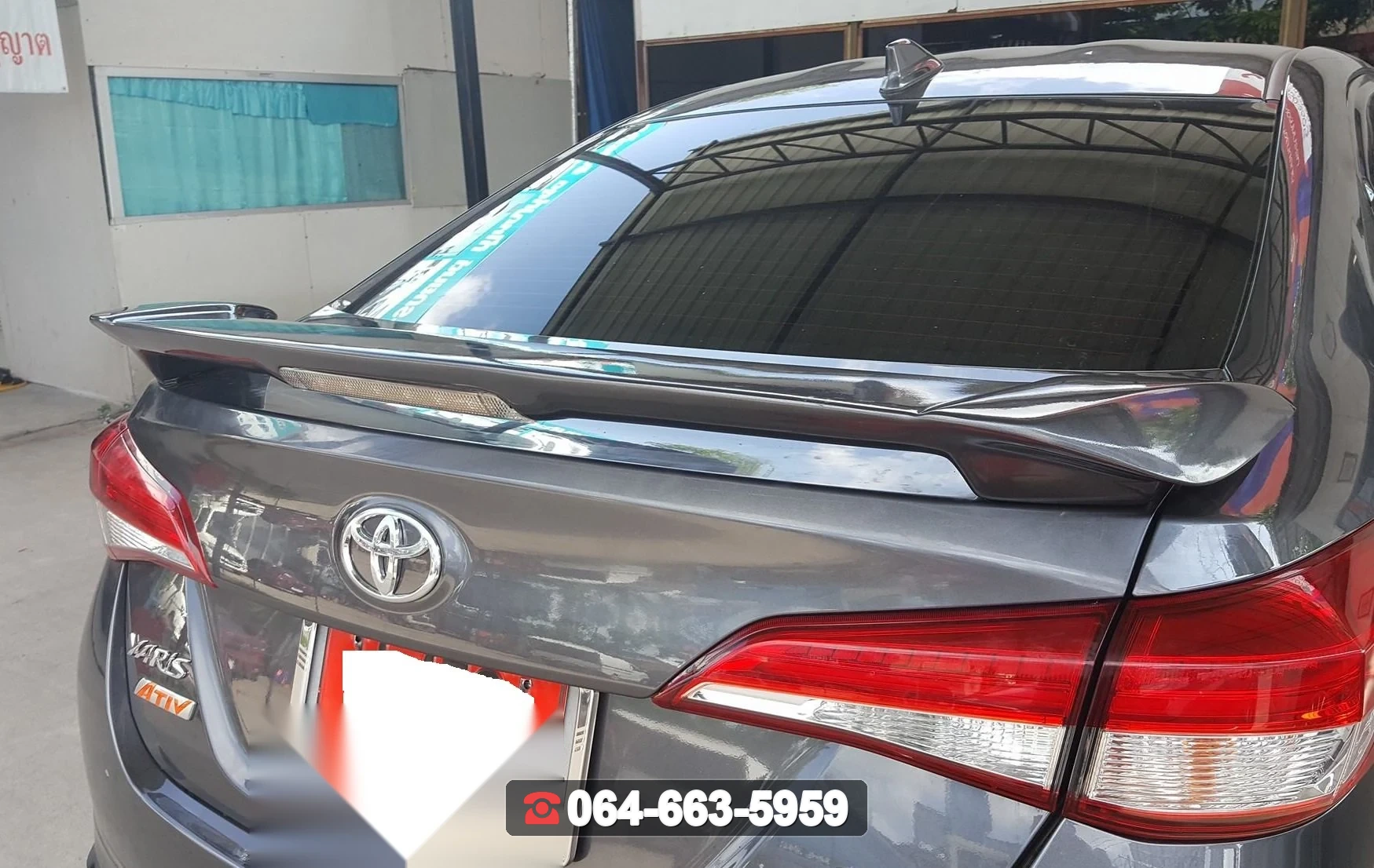 ชุดแต่ง TOYOTA YARIS ATIV สปอยเลอร์ ATIV ยกมีไฟ RiderM ภาพ 1