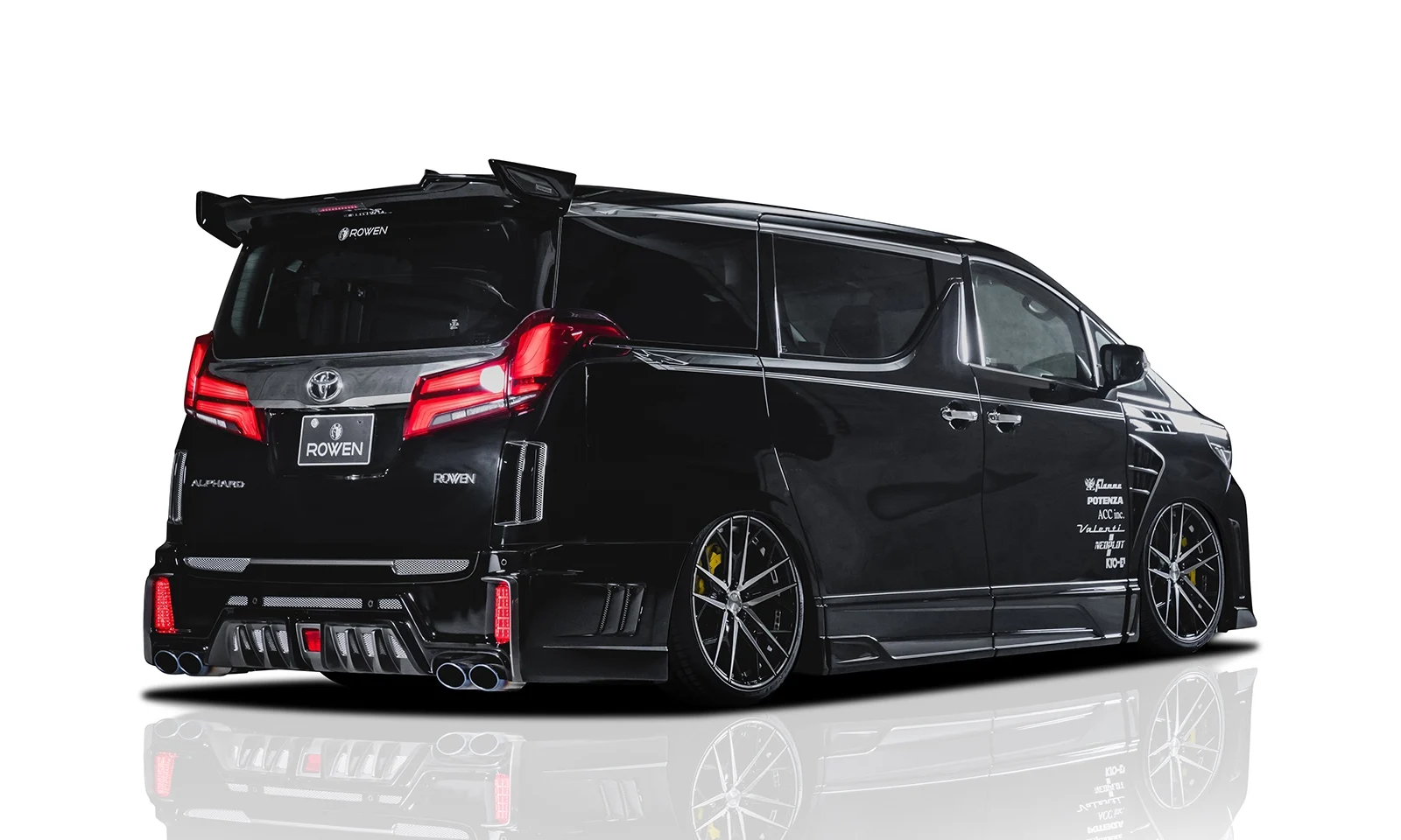 ชุดแต่ง TOYOTA 30 ALPHARD S-grade MODEL Bumper type AGH3#W/GGH3#W/AYH30W 2018.01~Rowen Japan ภาพ 4