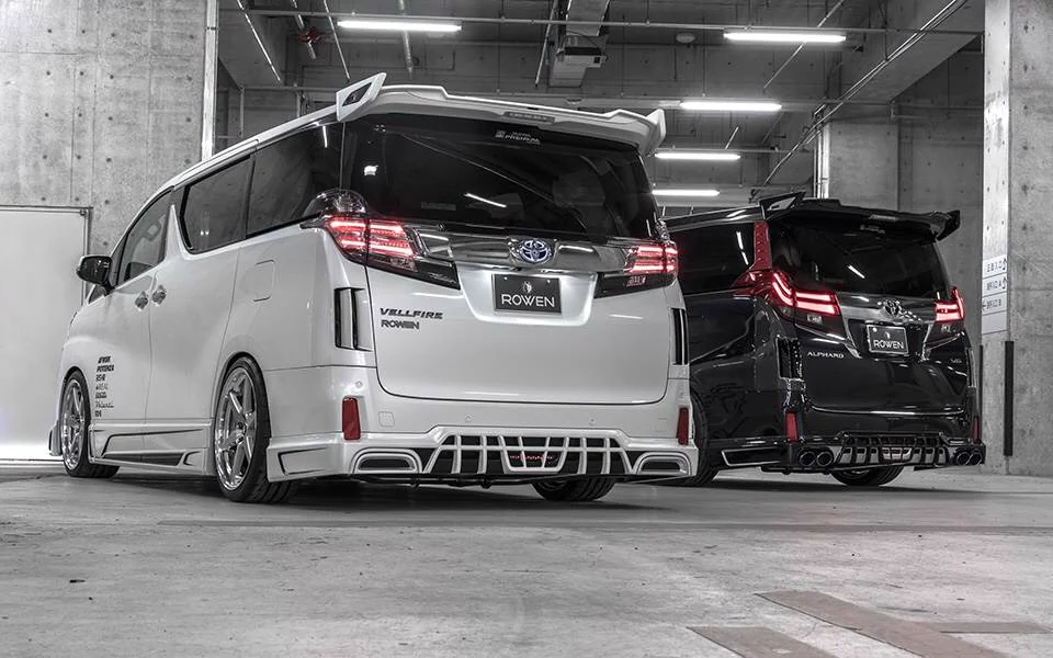 รูปชุดแต่ง ชุดแต่ง Toyota Vellfire30 2015 2017 Rowen ภาพที่ 8