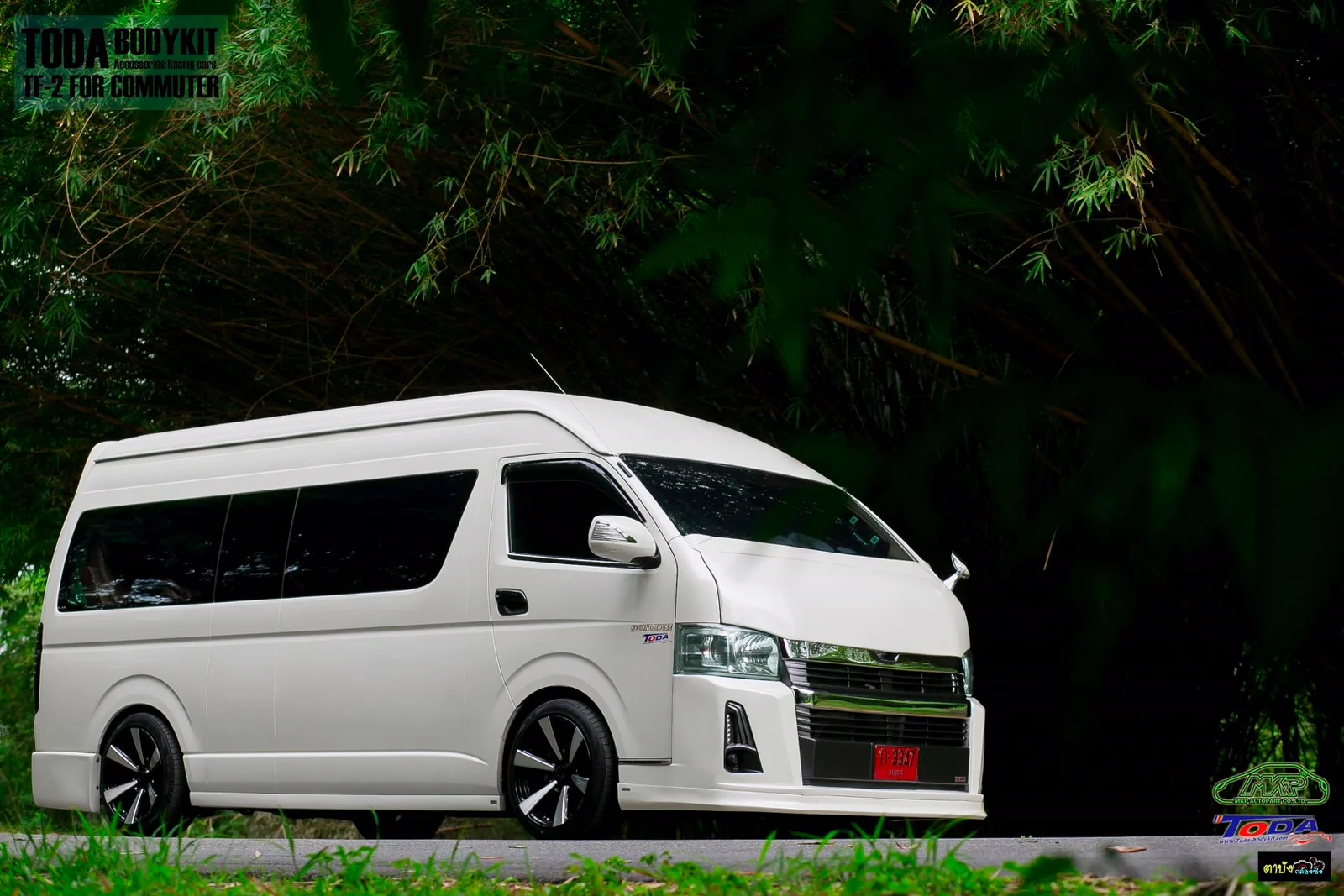 รูปชุดแต่ง ชุดแต่ง TOYOTA Commuter รถตู้ 2005 2018 คอมมูเตอร์ หน้า Tf2 ภาพที่ 5