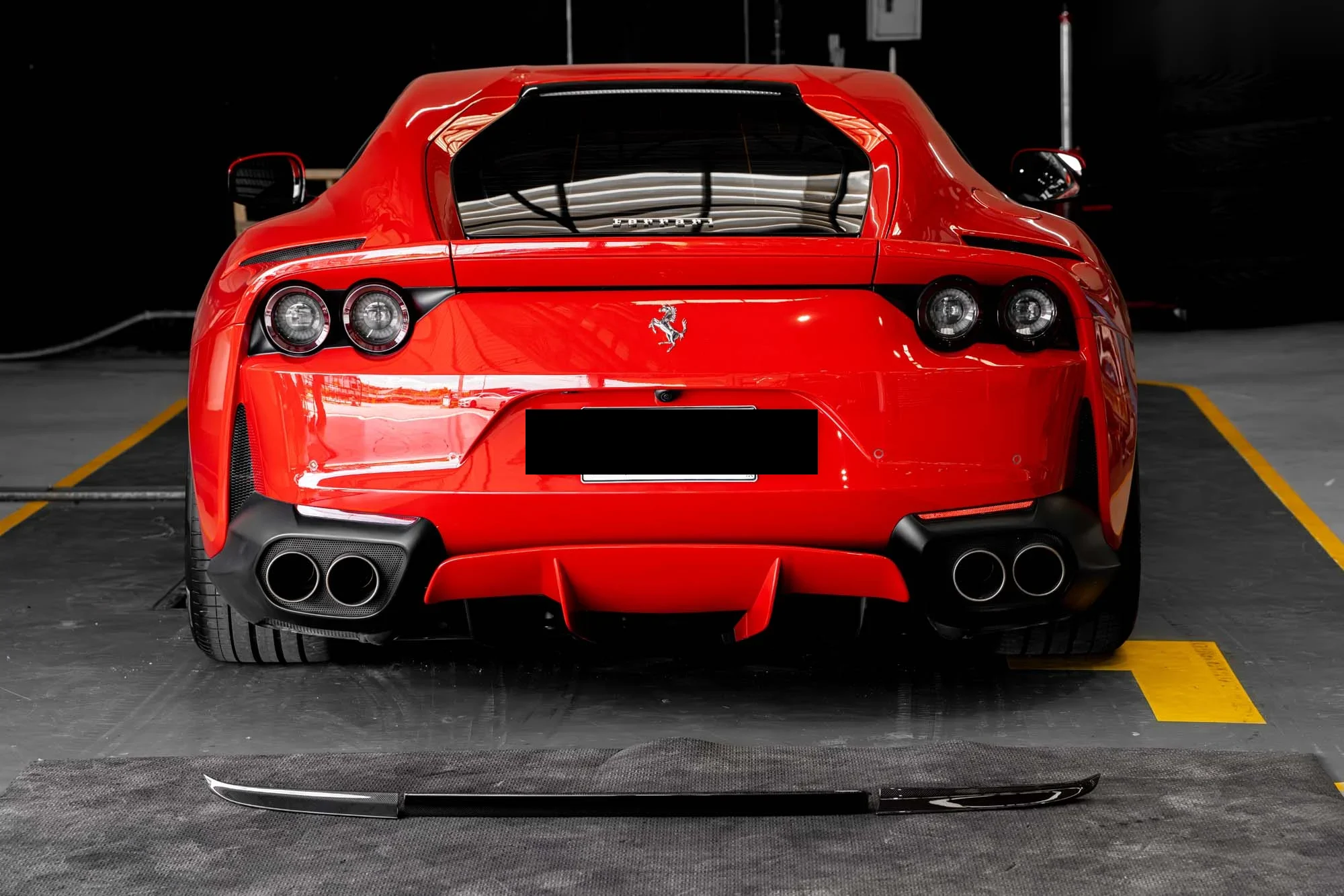 ชุดแต่ง FERRARI 812 SUPERFAST Ferrari 812 Superfast x Novitec Rear Ducktail สปอยเลอร์ Prodrive Shop ภาพ 11