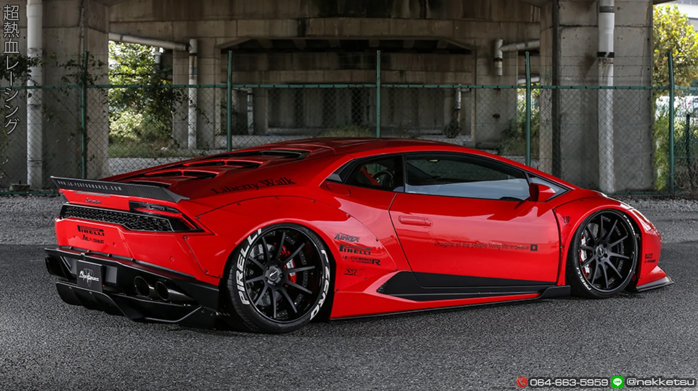 รูปชุดแต่ง ชุดแต่ง Lamborghini Huracan LB WORK ภาพที่ 3