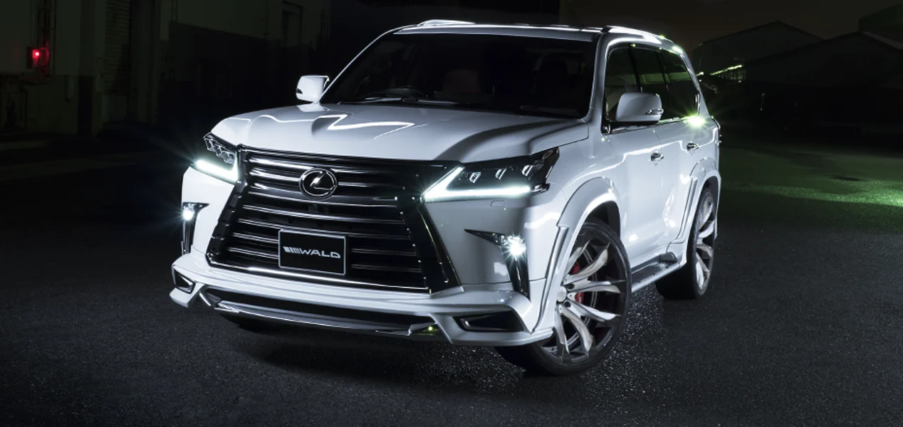 รูปชุดแต่ง ชุดแต่ง Lexus LX 570 2016 2019 WALD Sport ภาพที่ 21