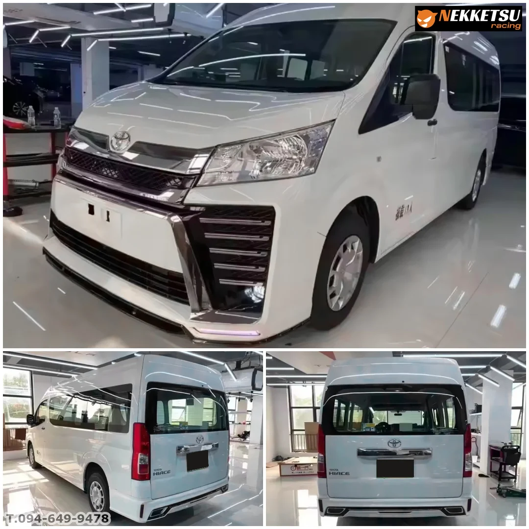 รูปชุดแต่ง ชุดแต่ง TOYOTA Commuter รถตู้ 2019 2025 หน้า Alphard 1 ภาพที่ 2