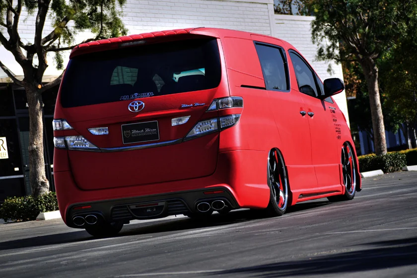ชุดแต่ง TOYOTA VELLFIRE WALD Japan สปอร์ตไลน์ แบล็กไบซัน เอดิชัน ภาพ 19