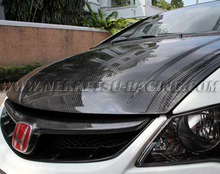 ฝากระโปรงคาร์บอน Civic FD 2006–2011 (Type R) ไม่เจาะ — ภาพรายละเอียดสินค้า 2
