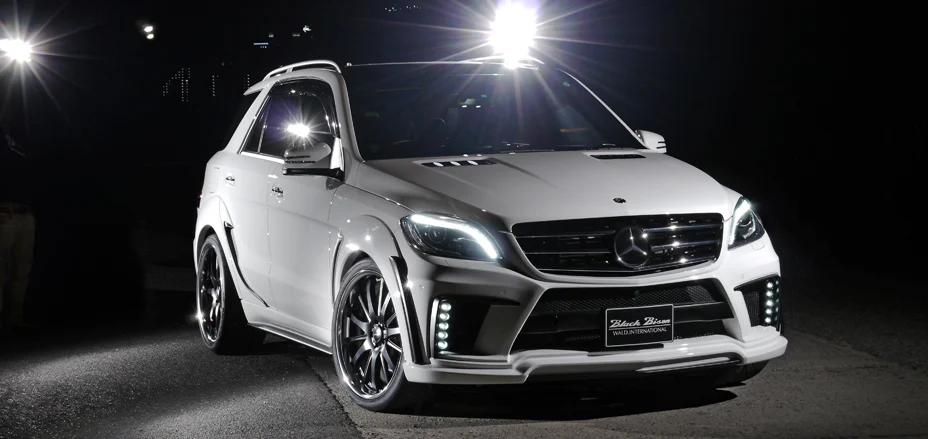 ชุดแต่ง MERCEDES-BENZ M-CLASS WALD Japan สปอร์ตไลน์ แบล็กไบซัน เอดิชัน ภาพ 14