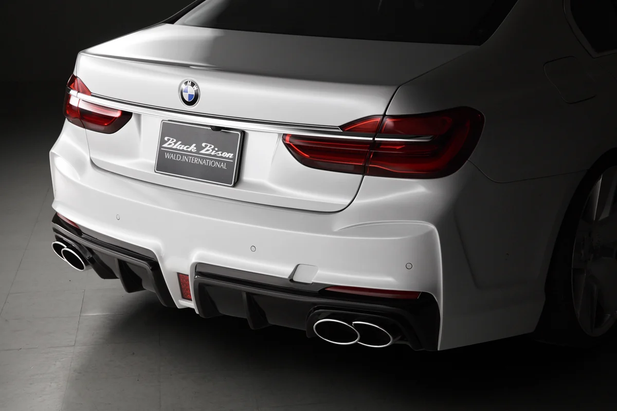 ชุดแต่ง BMW 7 Series WALD Japan สปอร์ตไลน์ แบล็กไบซัน เอดิชัน ภาพ 8