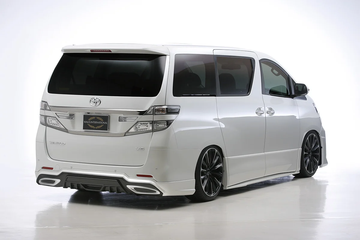 ชุดแต่ง TOYOTA VELLFIRE WALD Japan สปอร์ตไลน์ แบล็กไบซัน เอดิชัน COMBINATION KIT ภาพ 7