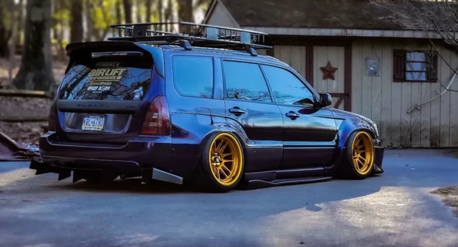 รูปชุดแต่ง ชุดแต่ง Subaru Forester 2003 2008 Wide Angry Designs ภาพที่ 3