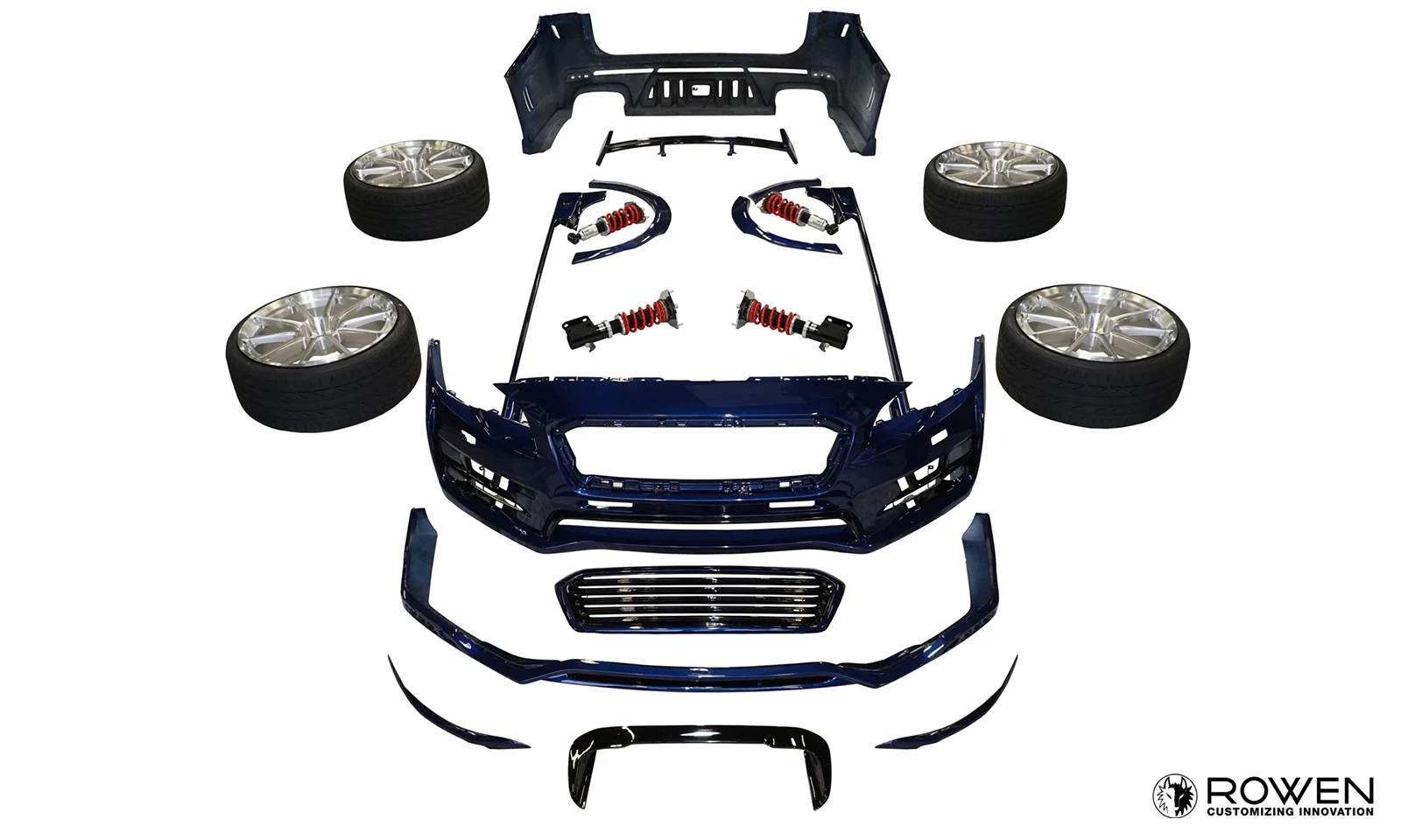 ชุดแต่ง SUBARU LEVORG RR A-C (Bumper Type) VM4/VMG 2014.6~2017.7 Rowen Japan ภาพ 17