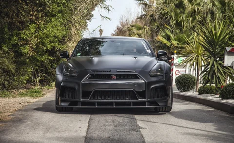 กันชนหน้า Prior Design PD750 Front Bumper incl. Lip Spoiler for Nissan GT-R R35 ภาพสินค้าที่เลือก